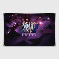 Флаг-баннер BTS