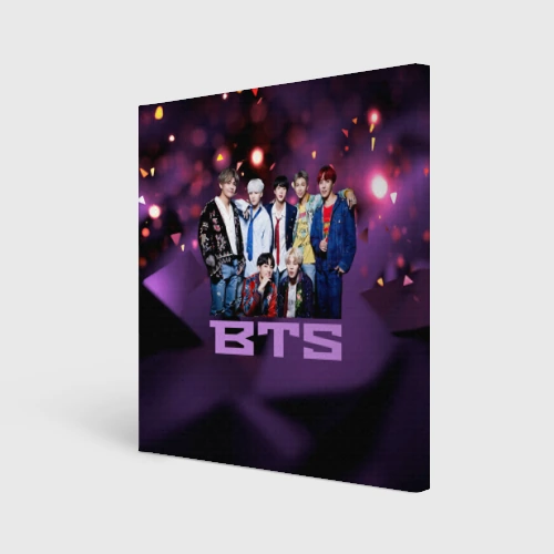 Холст квадратный BTS