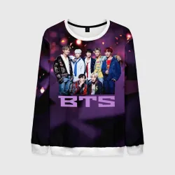Мужской свитшот 3D BTS