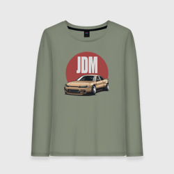 Женский лонгслив хлопок JDM Japanese Domestic Market