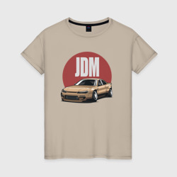 Женская футболка хлопок JDM Japanese Domestic Market