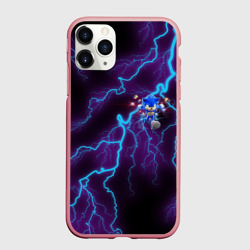 Чехол для iPhone 11 Pro Max матовый Sonic
