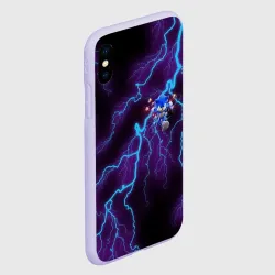 Чехол для iPhone XS Max матовый Sonic - фото 2