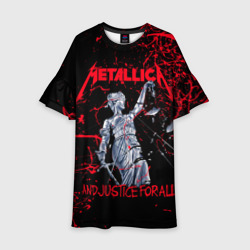Детское платье 3D Metallica