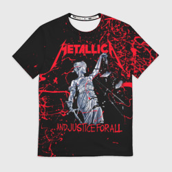Мужская футболка 3D Metallica