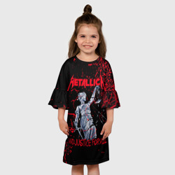 Детское платье 3D Metallica - фото 2