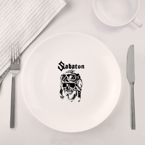 Набор: тарелка + кружка Sabaton - фото 4