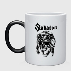 Кружка хамелеон Sabaton