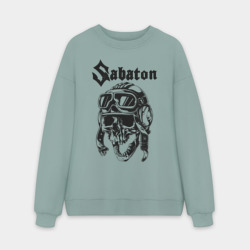 Мужской свитшот oversize без начеса хлопок Sabaton