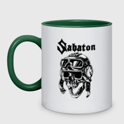 Кружка двухцветная Sabaton