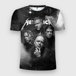 Мужская футболка 3D Slim Metallica