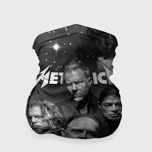 Бандана-труба 3D Metallica, цвет 3D печать