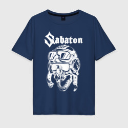 Мужская футболка хлопок Oversize Sabaton