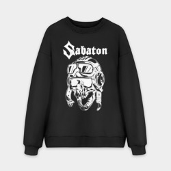 Мужской свитшот oversize без начеса хлопок Sabaton