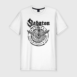 Мужская футболка хлопок Slim Sabaton