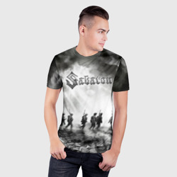 Мужская футболка 3D Slim Sabaton - фото 2