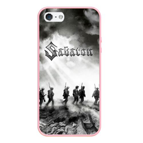 Чехол для iPhone 5/5S матовый Sabaton, цвет баблгам