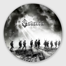 Круглый коврик для мышки Sabaton