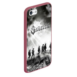 Чехол для iPhone 5/5S матовый Sabaton - фото 2