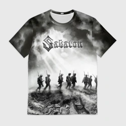 Мужская футболка 3D Sabaton