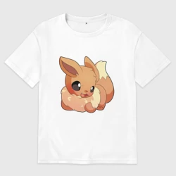 Женская футболка хлопок Oversize Иви