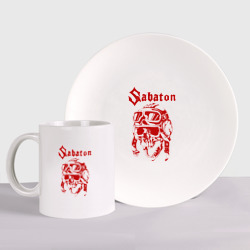 Набор: тарелка + кружка Sabaton