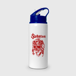 Бутылка для воды с трубочкой Sabaton