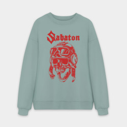 Мужской свитшот oversize без начеса хлопок Sabaton