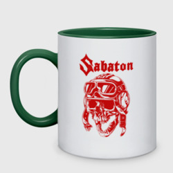 Кружка двухцветная Sabaton