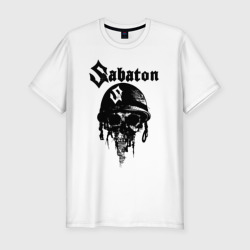 Мужская футболка хлопок Slim Sabaton
