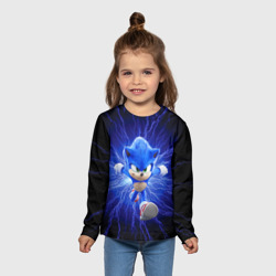 Детский лонгслив 3D Sonic - фото 2