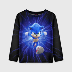 Детский лонгслив 3D Sonic