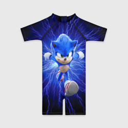 Детский купальный костюм 3D Sonic