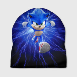 Шапка 3D Sonic