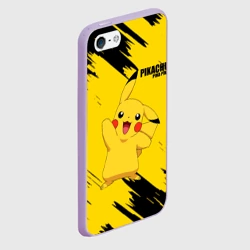 Чехол для iPhone 5/5S матовый Pikachu: Pika Pika - фото 2