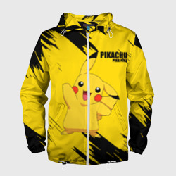 Мужская ветровка 3D Pikachu: Pika Pika