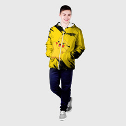 Мужская куртка 3D Pikachu: Pika Pika - фото 2