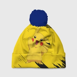 Шапка 3D c помпоном Pikachu: Pika Pika