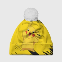 Шапка 3D c помпоном Pikachu: Pika Pika