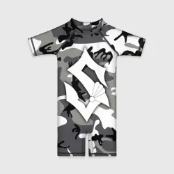 Детский купальный костюм 3D Камуфляж Sabaton