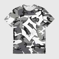 Мужская футболка 3D Камуфляж Sabaton