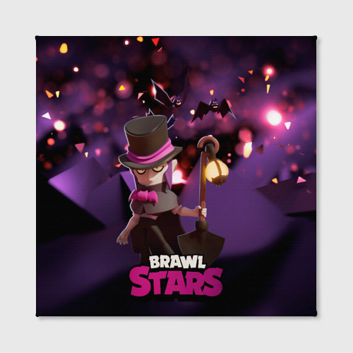 Холст квадратный Brawl Stars Mortis Мортис, цвет 3D печать - фото 2