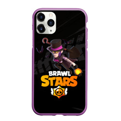 Чехол для iPhone 11 Pro Max матовый Brawl Stars  Mortis 