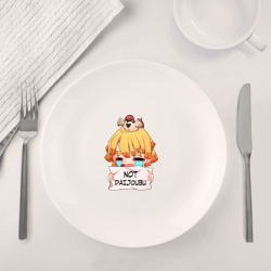 Набор: тарелка + кружка Зеницу Агацума - фото 2
