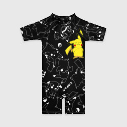 Детский купальный костюм 3D Пикачу