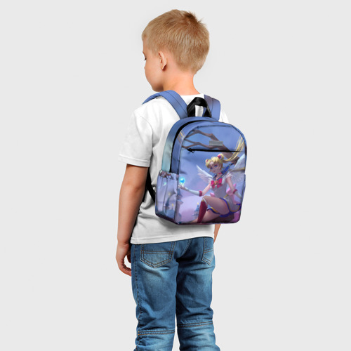 Детский рюкзак 3D с принтом СЕЙЛОР МУН, фото на моделе #1