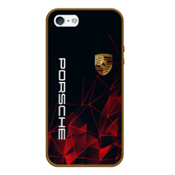 Чехол для iPhone 5/5S матовый Porsche Порш