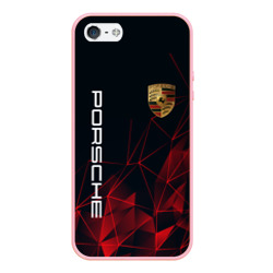 Чехол для iPhone 5/5S матовый Porsche Порш