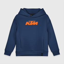 Детское худи Oversize хлопок KTM КТМ Лого