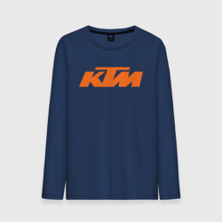 KTM КТМ Лого – Лонгслив из хлопка с принтом купить со скидкой в -20%